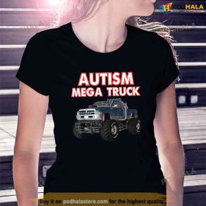 Autism Mega Truck Shirt 3