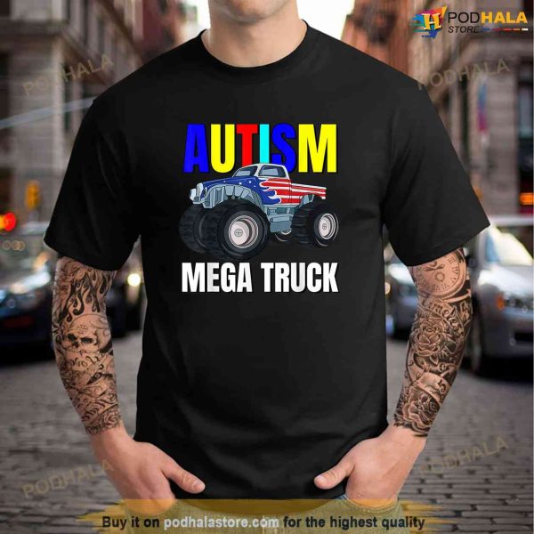 Autism Mega Truck T-Shirt