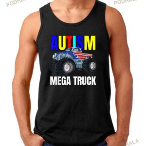 Autism Mega Truck T shirt 2