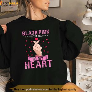 Back Pink Is The Way To My Heart Shirt Back Pink Shirt Merch 2