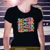 Basketball Senior 2023 Class of 2023 Groovy Graduation Gifts Shirt