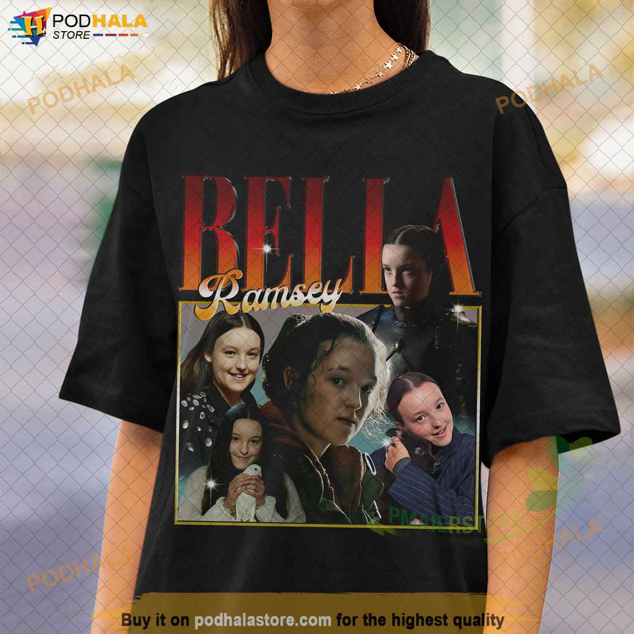 BELLA RAMSEY Vintage Shirt Bella Ramsey Homage Tshirt Bella 