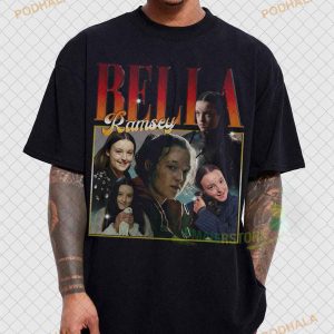 Bella Ramsey Vintage Tshirt Bella Ramsey Homage Tshirt For Fans