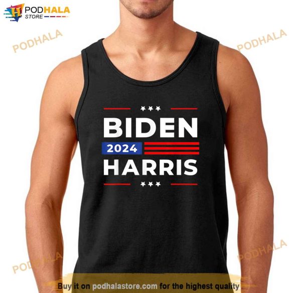 Biden Harris 2024 President American Flag Joe Biden Kamala Shirt