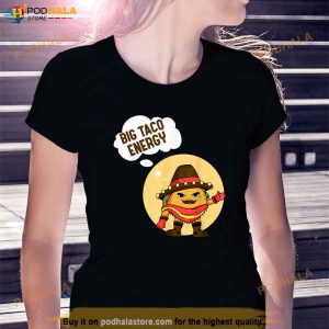 Big Taco Energy Cinco De Mayo Shirts Men Funny Taco Mustache Shirt 2