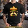 Big Taco Energy Cinco De Mayo Shirts Men Mustache Sombrero Shirt
