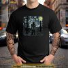 Bigfoot Starry Night Sasquatch Van Gogh Sky Painting Art Shirt