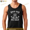 Biker Dad Motorcycle Fathers Day Design for Fathers Shirt