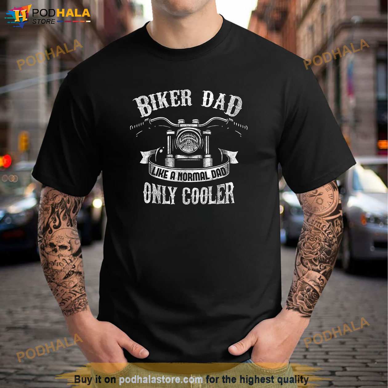 Dad Motorcycle Design for Fathers Shirt - Bring Your Ideas, Thoughts And Imaginations Into Reality Today