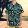 Black Cat Tropical Hawaiian Shirt, Cat Lovers Hawaii Casual Button Down Shirt