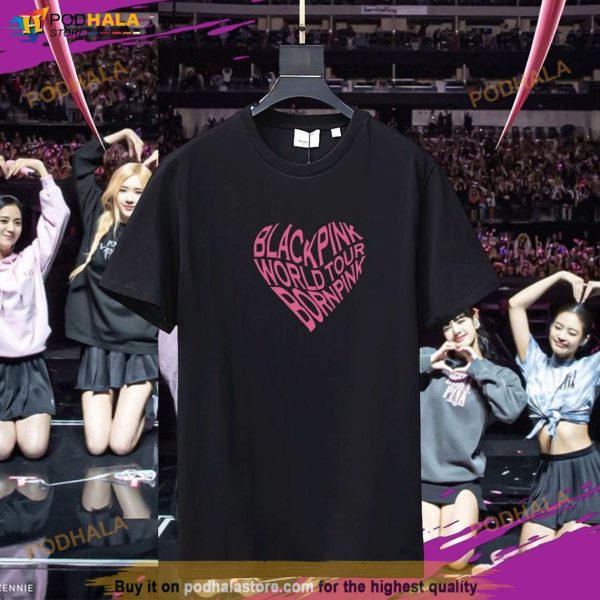 Black Pink Born Pink World Tour 2023 Hoodie, Black Pink World Tour Shirt