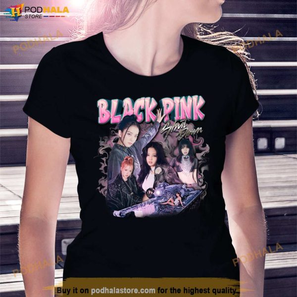 Black Pink Shut Down Shirt, Jisoo, Jennie, Rose, Lisa Shirt