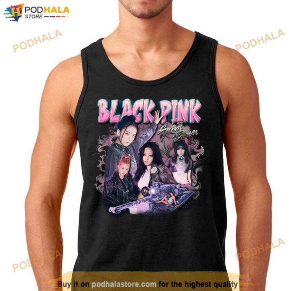 Black Pink Shut Down Shirt, Jisoo, Jennie, Rose, Lisa Shirt
