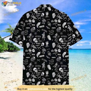 Chicago Bears Halloween Horror Hawaiian Shirt - Shirt Low Price