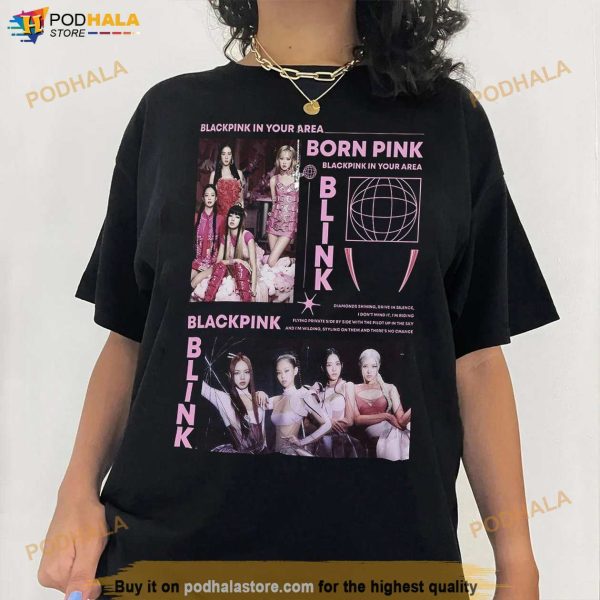 BlackPink Born Pink Shirt, Pink Venom Shirt, Kpop Music Lover Shirt