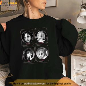 Blackpink Hylt Photo Tee Shirt Funny Black Pink Kpop Korea Merch For Fans 2