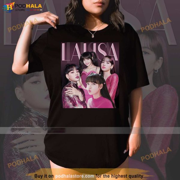 Blackpink Korean Singer Lisa Shirt, Kpop Lisa Sweatshirt, Lalisa Manobal