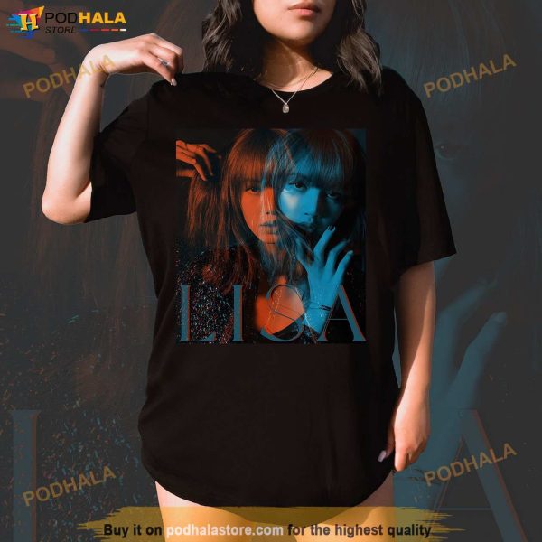Blackpink Lisa Shirt, Lalisa Sweatshirt, Lalisa Manobal Kpop Concert Tee