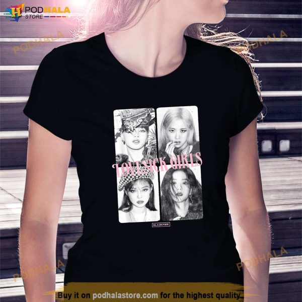 BLACKPINK LOVESICK GIRLS Shirt For Girls Womens Fans