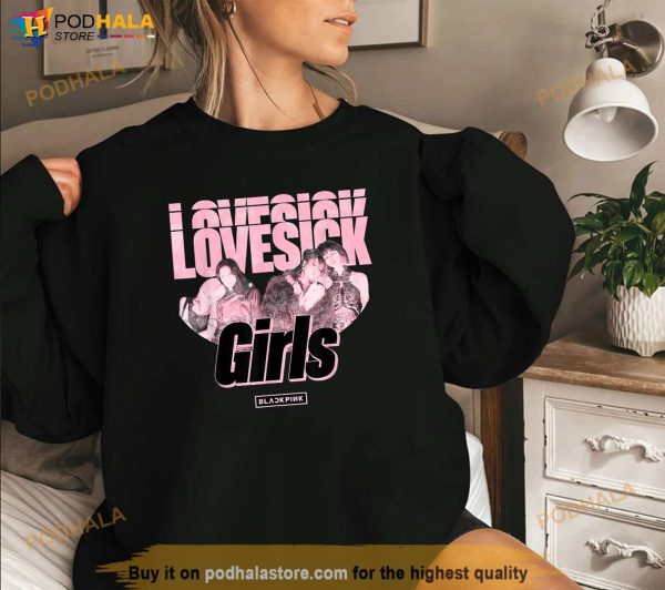 BLACKPINK Lovesick Shirt For Girls Womens