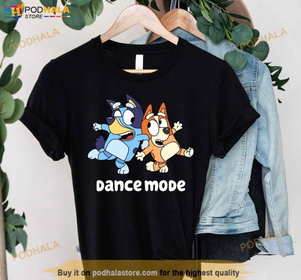 Bluey Dance Mode Shirt, Bluey Birthday Shirt, Bluey Family Shirt