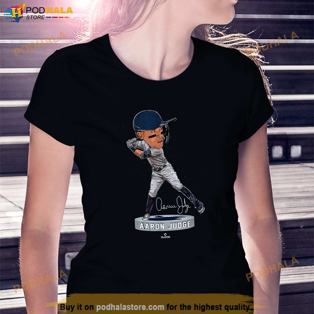 Bobblehead Aaron Judge New York MLBPA Shirt - Bring Your Ideas