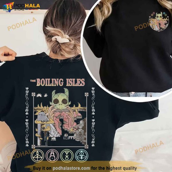 Boiling Isles The Owl House Shirt, Hexside School Of Magic And Demonics Tee