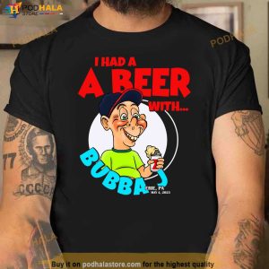 Bubba J Jeff Dunham Shirt, Erie PA May 4 2023 Tour