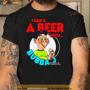 Bubba J Jeff Dunham Shirt, Las Vegas NV October 22 2023 Tour