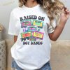 Cassette Tapes Raised On 90s Boy Bands Shirt, Retro 90s 90s Band TShirt