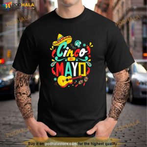 Cinco De Mayo Mexican Fiesta Celebrate 5 De Mayo May 5 Shirt 2