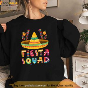 Cinco De Mayo Tee Fiesta Squad Mexican Party Cinco De Mayo Shirt 3