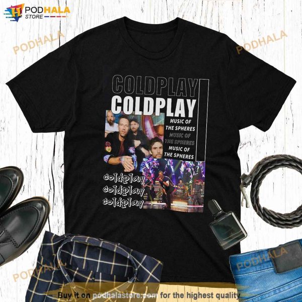 Coldplay Music Of The Spheres Unisex T-Shirt, Coldplay World Tour 2023 Shirt