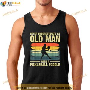 Cool Pickleball Design For Men Grandpa Pickleball Player Shirt 2