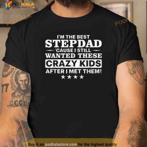 Cool Stepdad For Men Father Step Dad Parenthood Stepfather Shirt 2