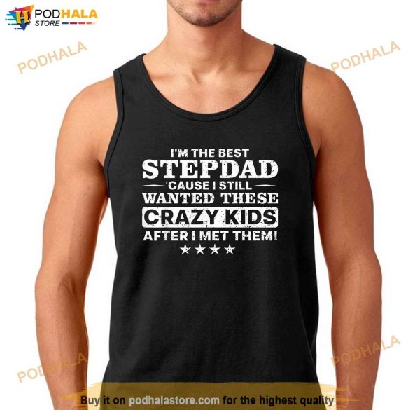 Cool Stepdad For Men Father Step Dad Parenthood Stepfather Shirt