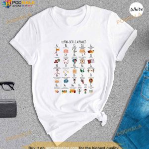 Coping Skills Alphabet Shirt, School Counselor Shirt, Mental Health Matters