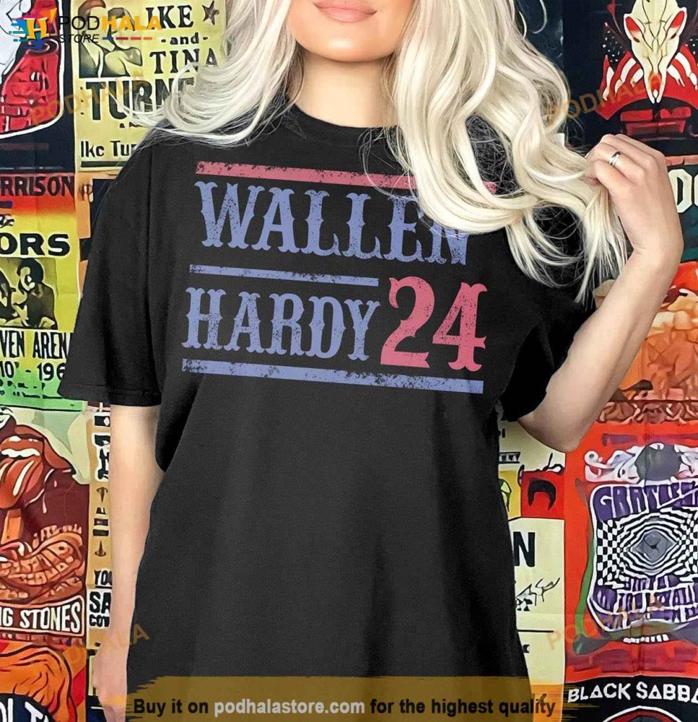 Country Wallen Hardy '24 Shirt, Hardy Western Music Shirt