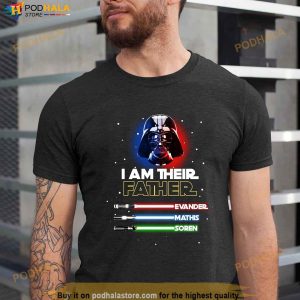 Bolt Laboratorium Smelte Custom I Am Their Father Star Wars Shirt, Personalized Fathers Day Gift -  Bring Your Ideas, Thoughts And Imaginations Into Reality Today