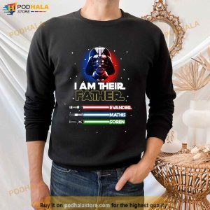 Custom I Am Their Father Star Wars Shirt Personalized Fathers Day Gift 2