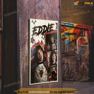 Cute Eddie Munson Poster No Frame, Gift For Stranger Things Film Lovers