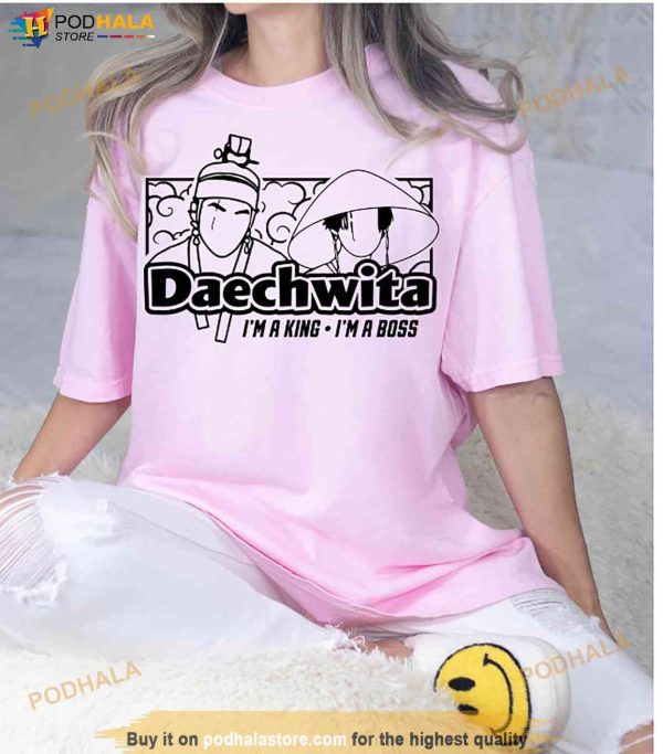 Daechwita Shirt, I’m A King I’m A Boss Agust D World Tour Merch For Kpop Fans