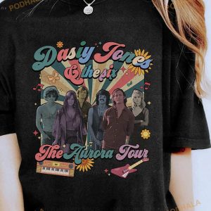 Daisy Jones & The Six Shirt, Retro The Aurora Tour 1978-79 Shirt