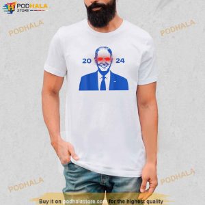 Dark Brandon 2024 Biden White Unisex T-Shirt