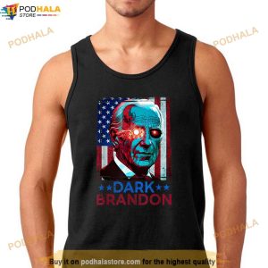 Dark Brandon Biden Saving funny US Red Eye Biden Political Shirt