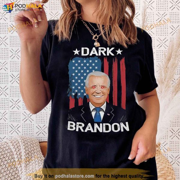 Dark Brandon Shirt, America Pro Biden Usa Flag TShirt, Saving America Shirt