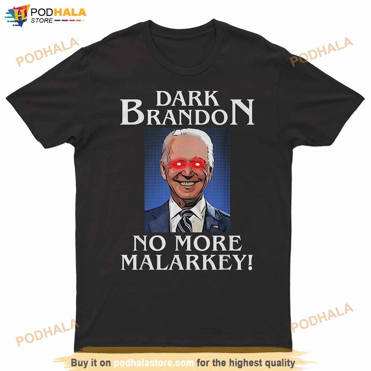 Dark Brandon Shirt, Joe Biden Funny Political Liberal Meme Tee