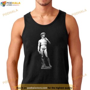 David Statue By Michelangelo Shirt 2