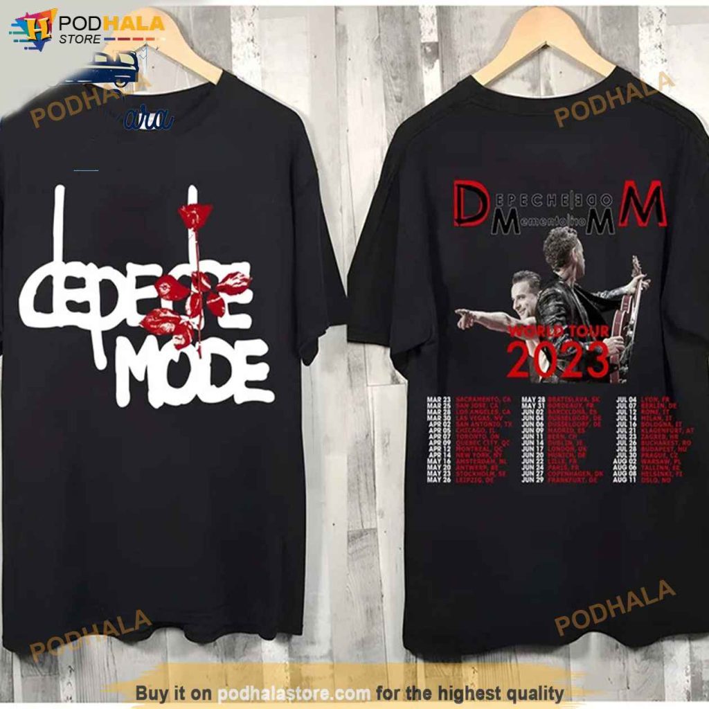 Depeche Mode T Shirt Tour 2023