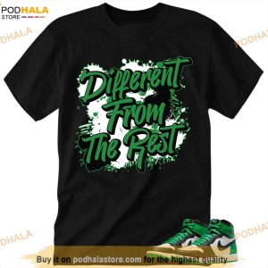 Different Lucky Green 1s Shirt, Jordan 1 Lucky Green Tee, Lucky Green 1 Jordan Shirt